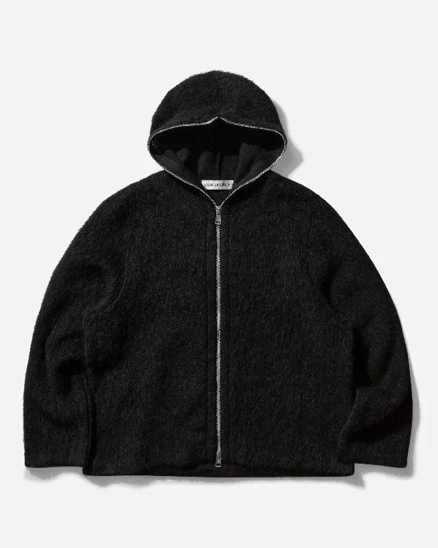 Men's Full Zip Hoodie Black