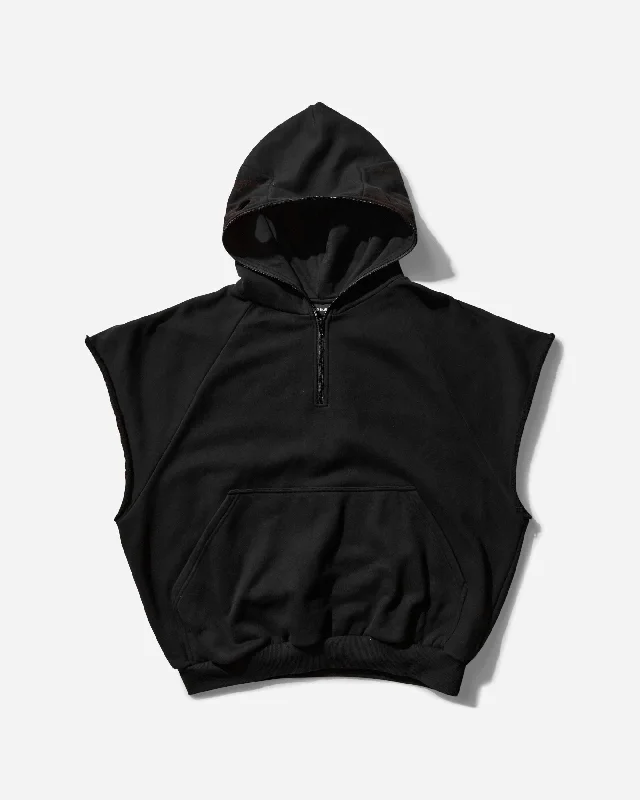 Men's Sleeveless TN1 Hoodie Black