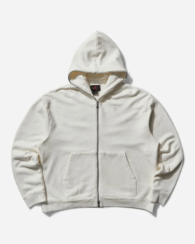 Men's Travis Scott Full-Zip Hoodie Sail