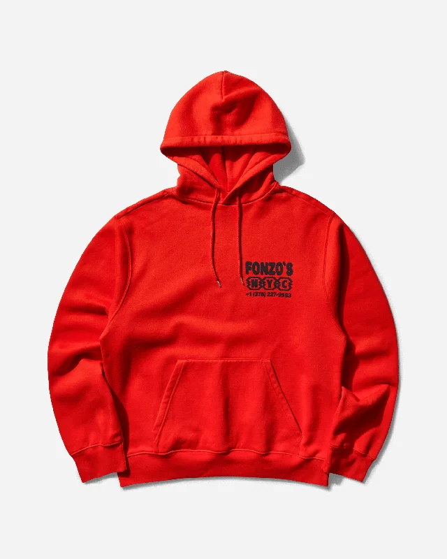 Men's Fonzo Hoodie Bright Red