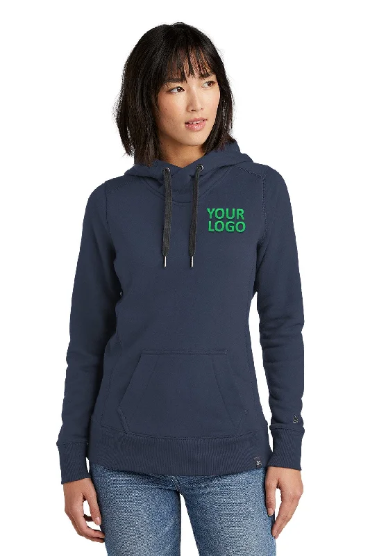 New Era Ladies French Terry Custom Hoodies, True Navy