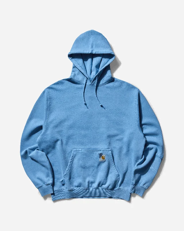 Men's INVINCIBLE Pigment Dyed Hooded Sweatshirt Piscine