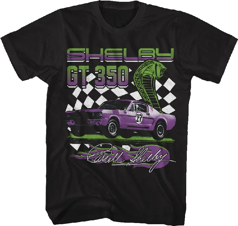 GT 350 Checkered Flag Shelby T-Shirt