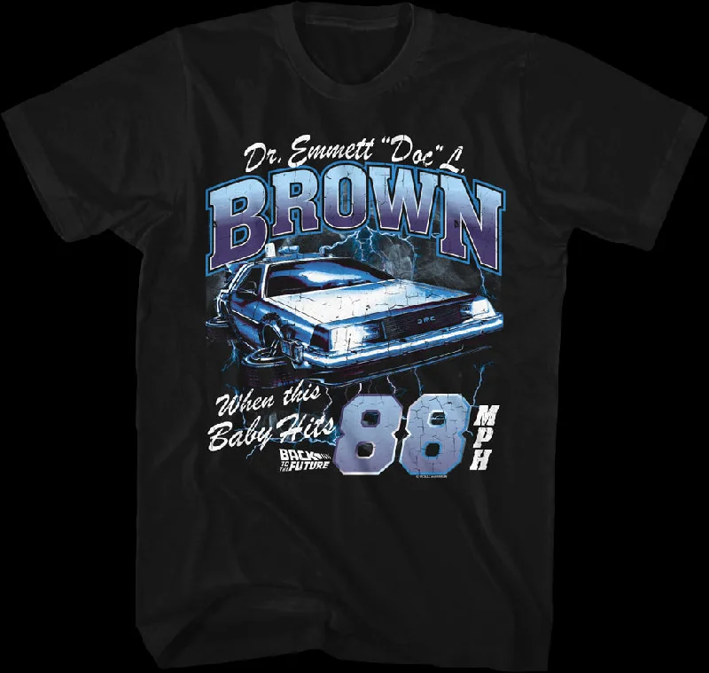 When This Baby Hits 88 MPH Back To The Future T-Shirt