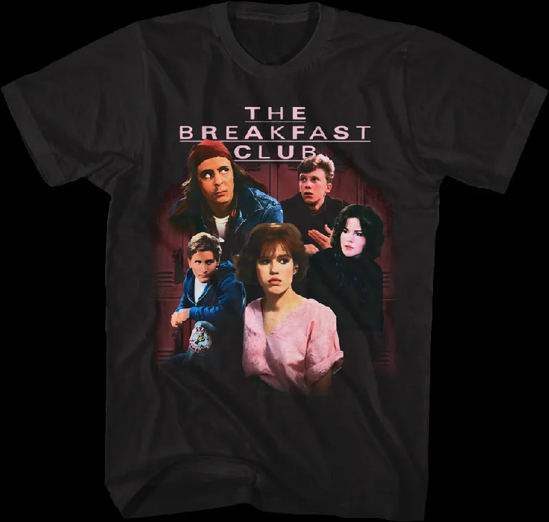 Locker Collage Breakfast Club T-Shirt