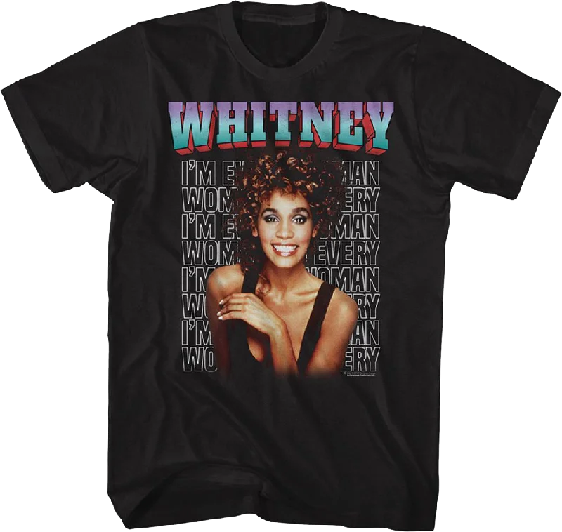 Whitney Houston I'm Every Woman T-Shirt