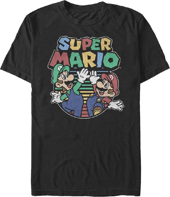 High Five Super Mario Bros. T-Shirt