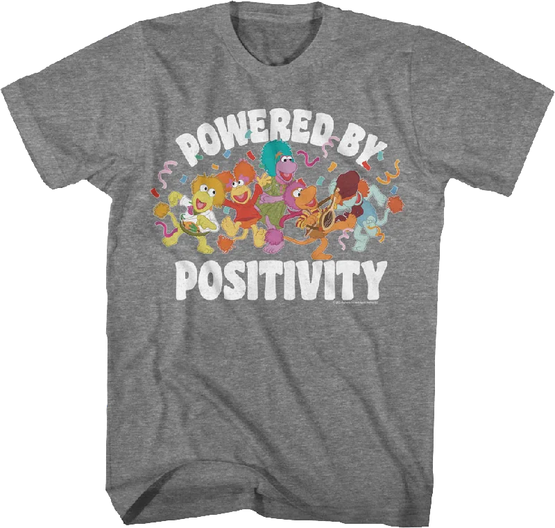 Powered By Positivity Fraggle Rock T-Shirt