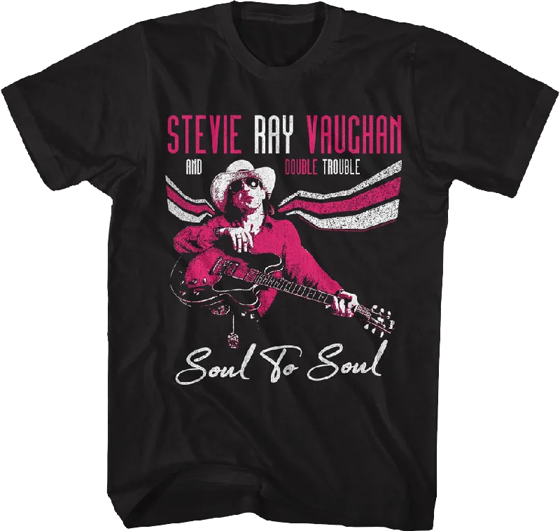 Soul To Soul Stevie Ray Vaughan And Double Trouble T-Shirt