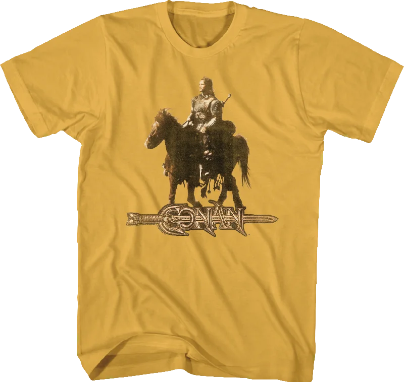 Horseback Conan The Barbarian T-Shirt