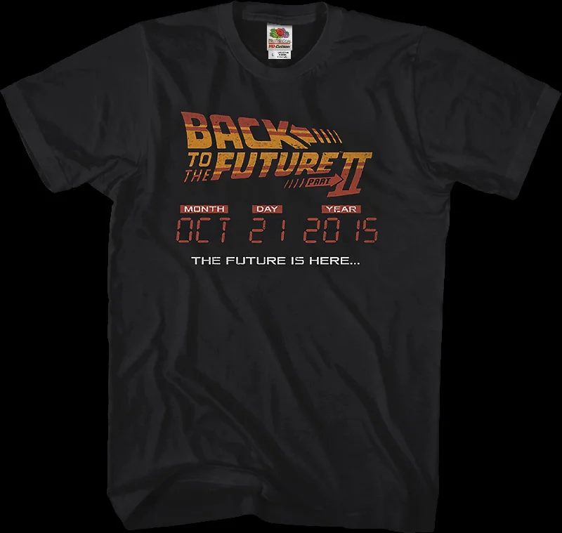 Back To The Future 10 21 2015 T-Shirt