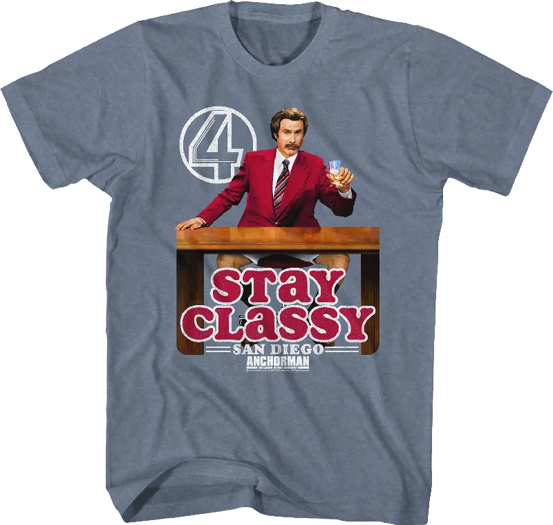 Stay Classy San Diego Anchorman T-Shirt