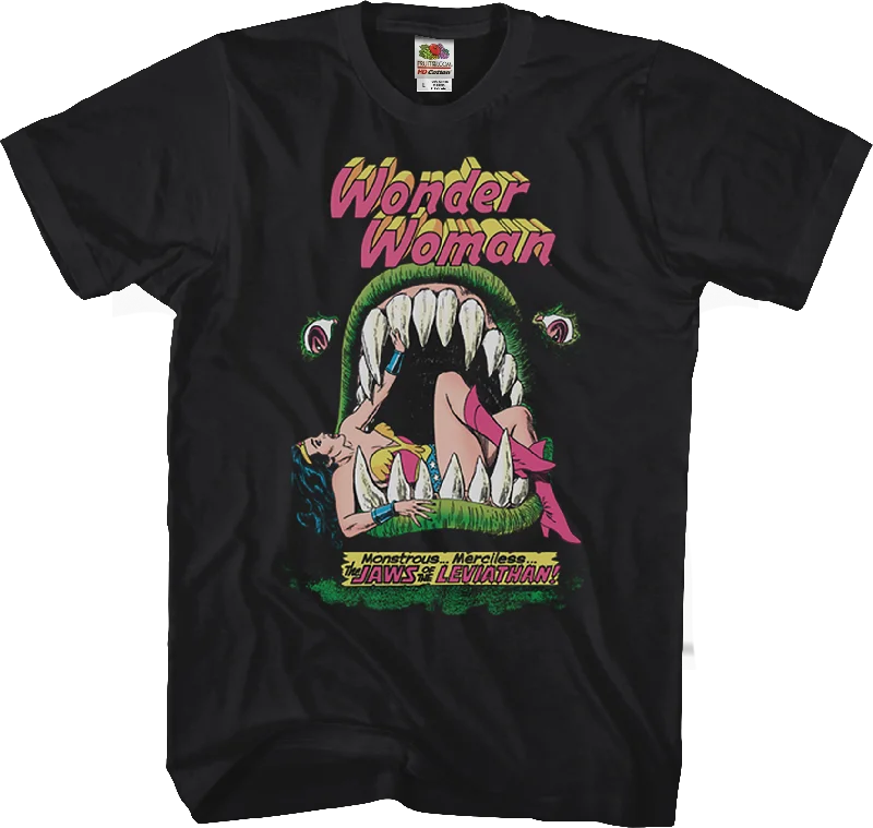 Jaws Of The Leviathan Wonder Woman T-Shirt