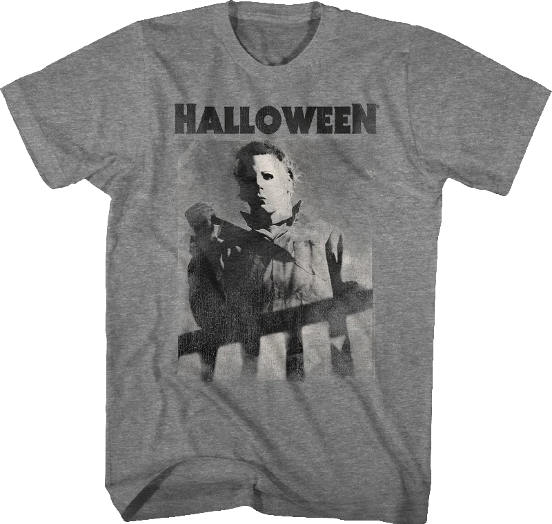 Distressed The Shape Halloween T-Shirt