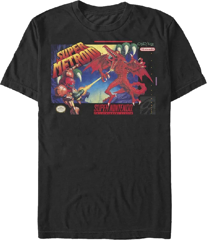 Super Metroid Cartridge Art Nintendo T-Shirt