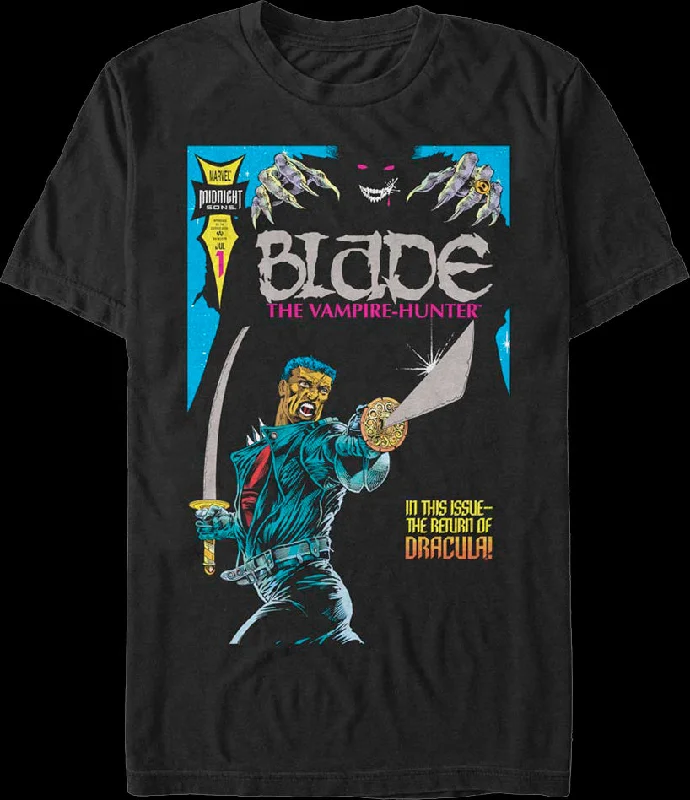 Blade The Vampire Hunter Marvel Comics T-Shirt