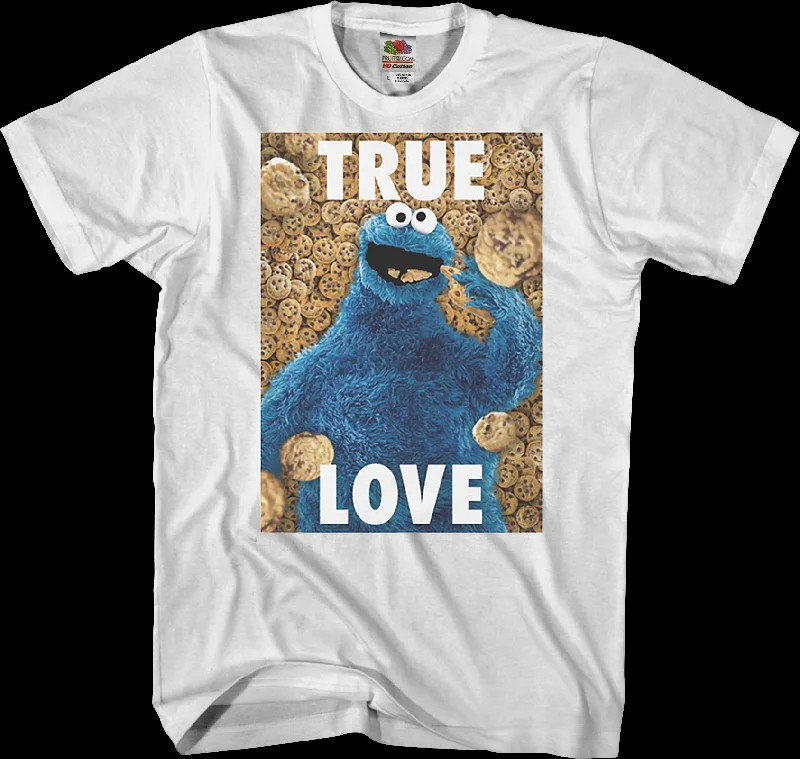 Cookie Monster True Love Sesame Street T-Shirt