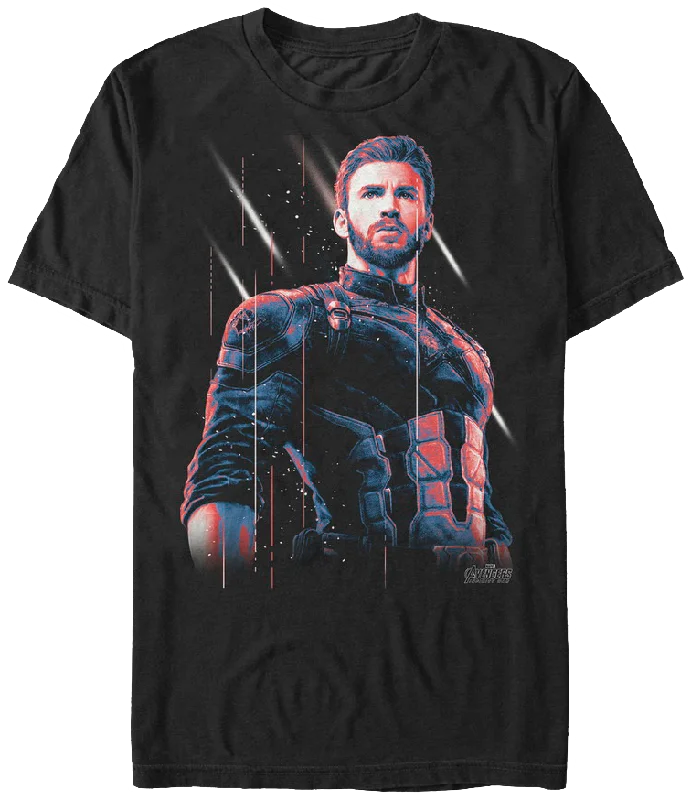 Unmasked Captain America T-Shirt