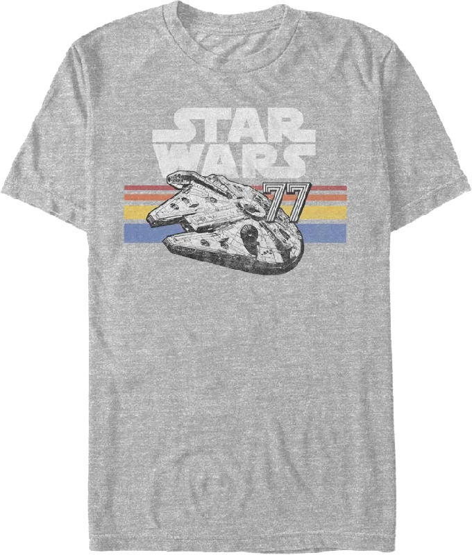 Vintage 77 Millennium Falcon Star Wars T-Shirt