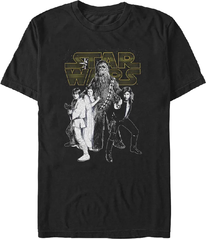 Heroic Poses Star Wars T-Shirt