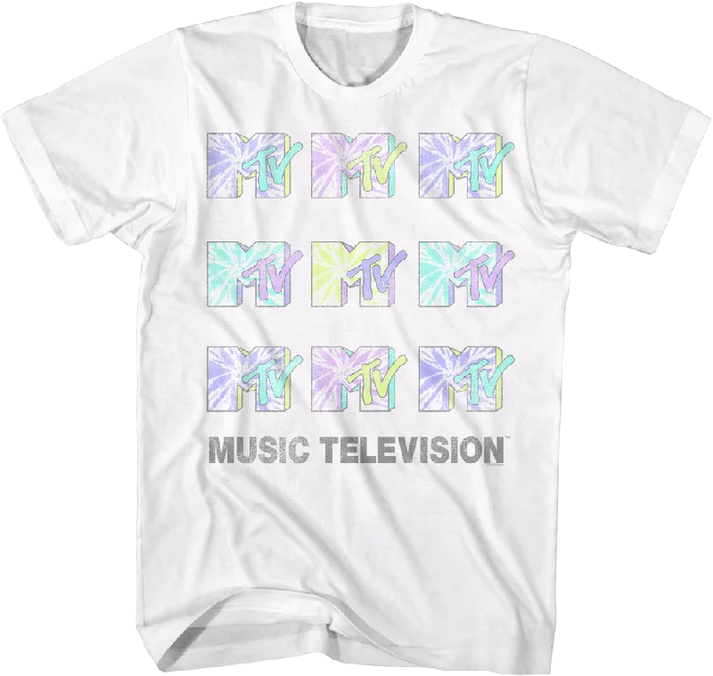 Tie Dye Logos MTV Shirt