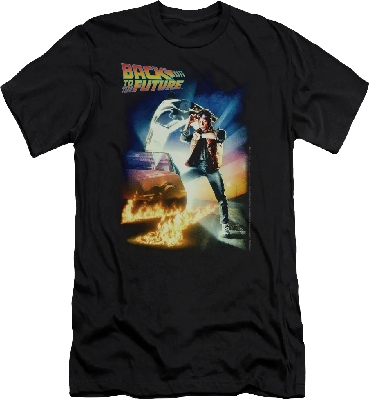 Classic Movie Poster Back To The Future T-Shirt