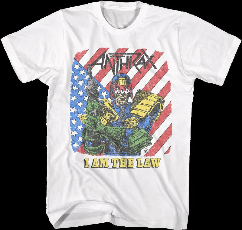 I Am The Law Anthrax T-Shirt