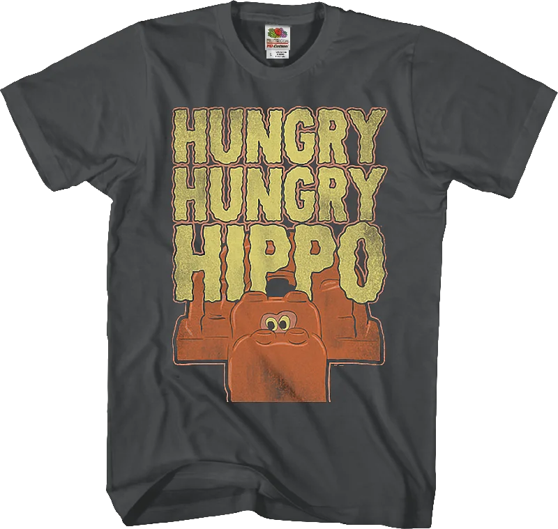 Distressed Hungry Hungry Hippo T-Shirt