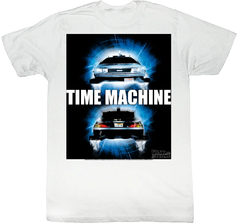 DeLorean Time Machine Back To The Future T-Shirt