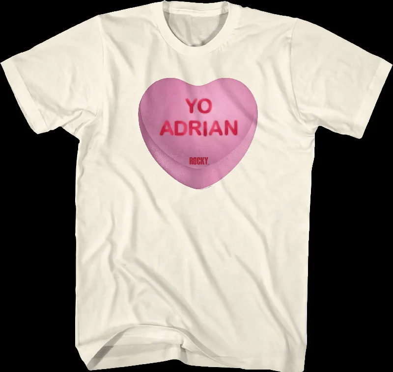 Yo Adrian Candy Heart Rocky T-Shirt