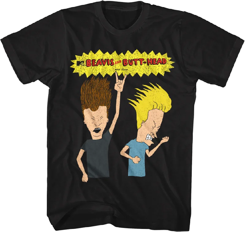 Rockin' Out Beavis And Butt-Head T-Shirt