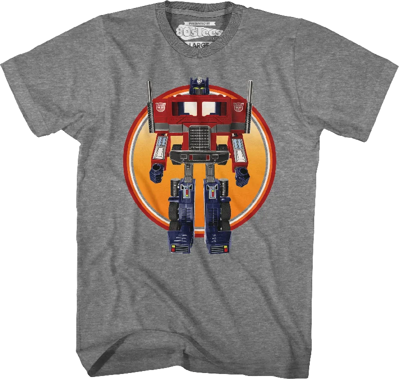 Optimus Prime Retro Photo Transformers T-Shirt