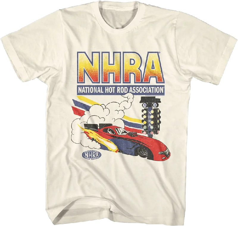 Vintage NHRA Car National Hot Rod Association T-Shirt