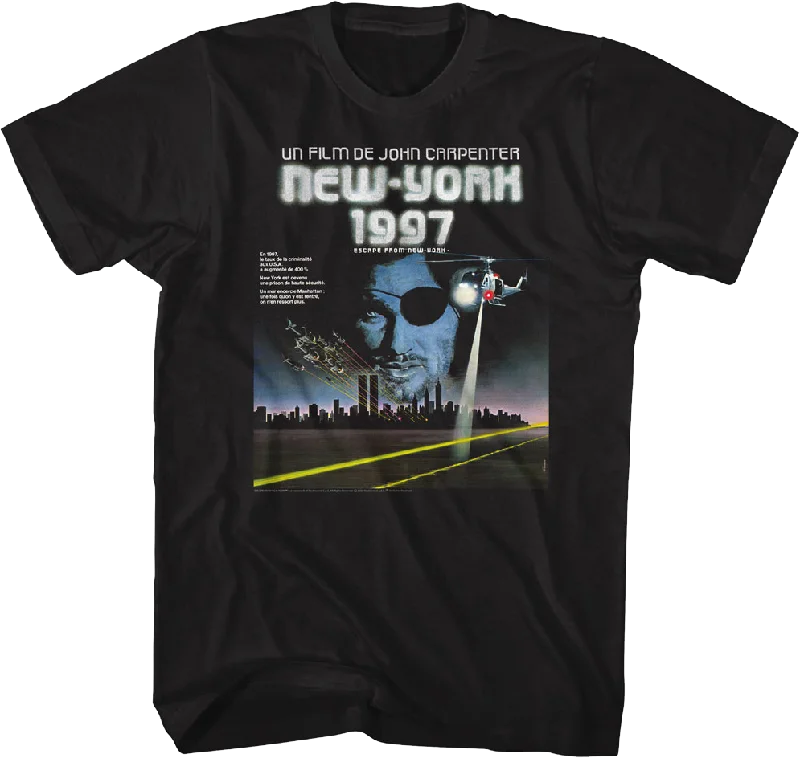 French Poster Escape From New York T-Shirt