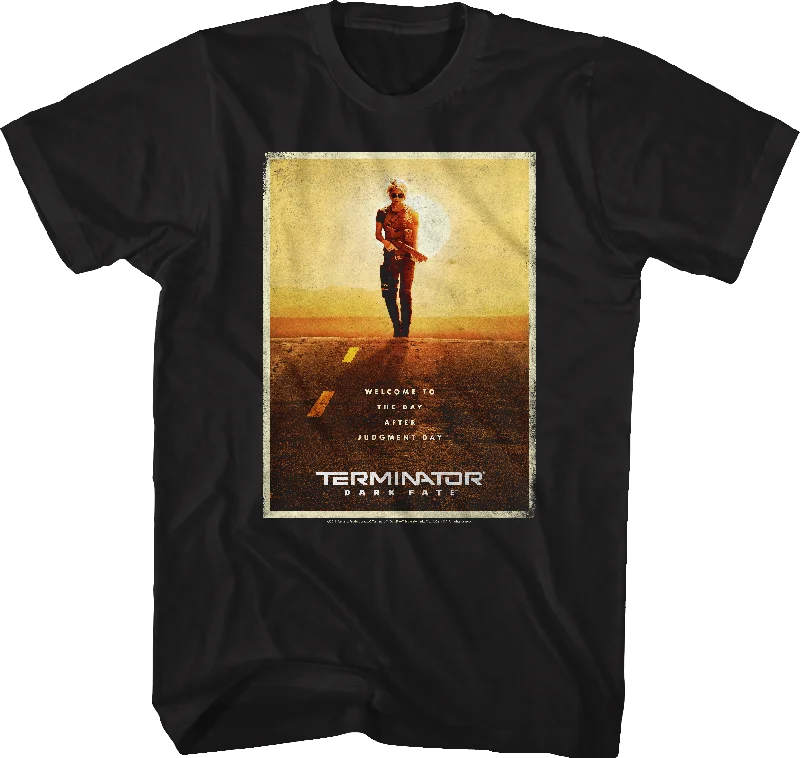 Movie Poster Terminator Dark Fate T-Shirt