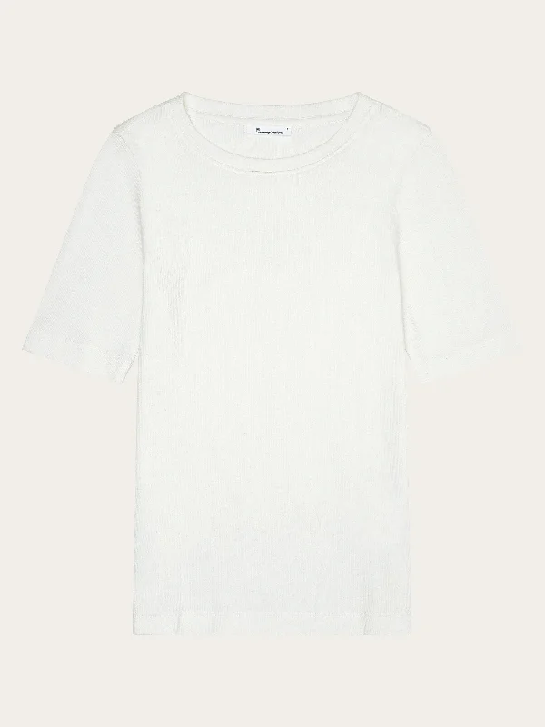 Rib t-shirt - Star White