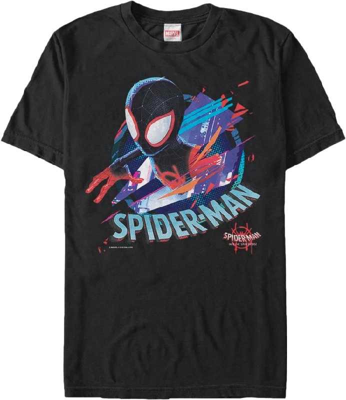 Miles Morales Spider-Man Into The Spider-Verse T-Shirt