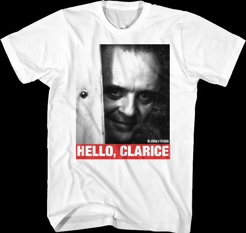 Hello Clarice Silence of the Lambs T-Shirt