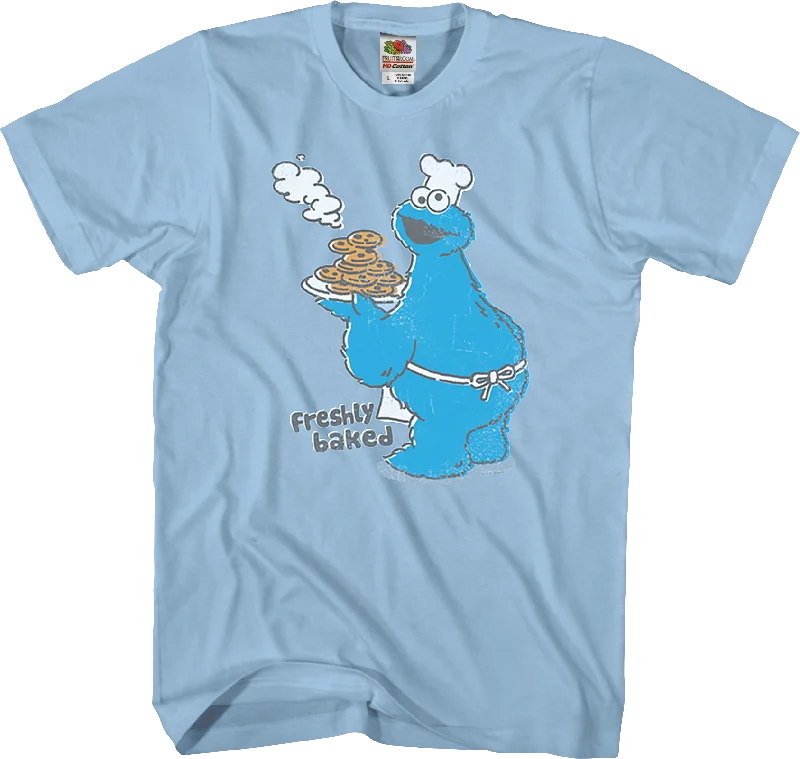 Freshly Baked Cookie Monster Sesame Street T-Shirt