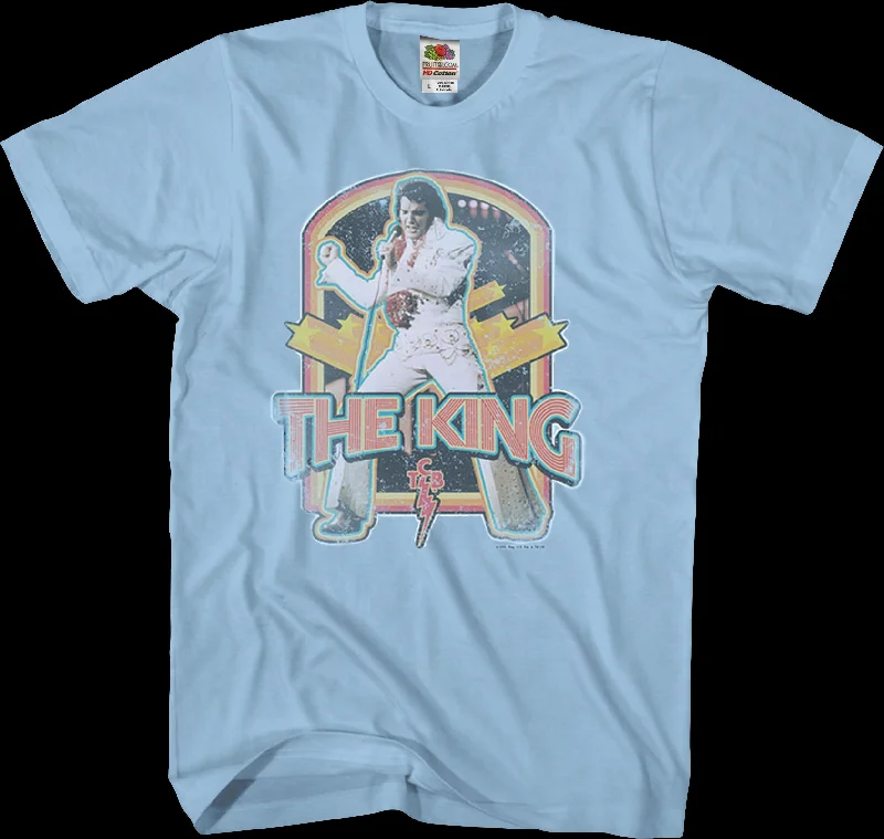 Retro The King Elvis Presley T-Shirt