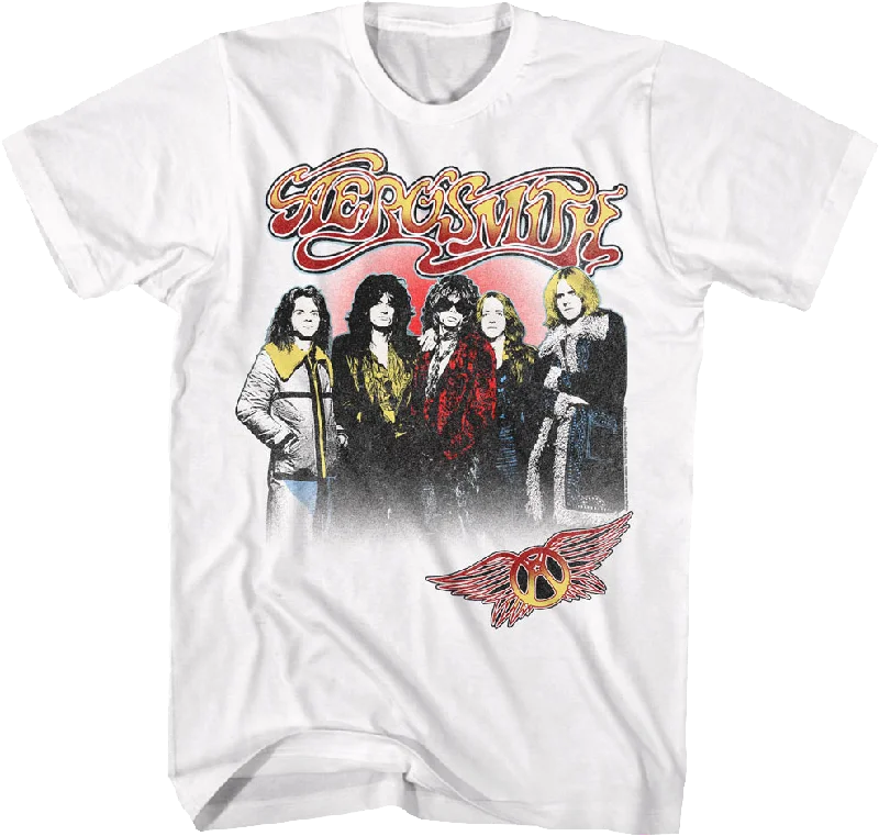 Group Photo Aerosmith T-Shirt