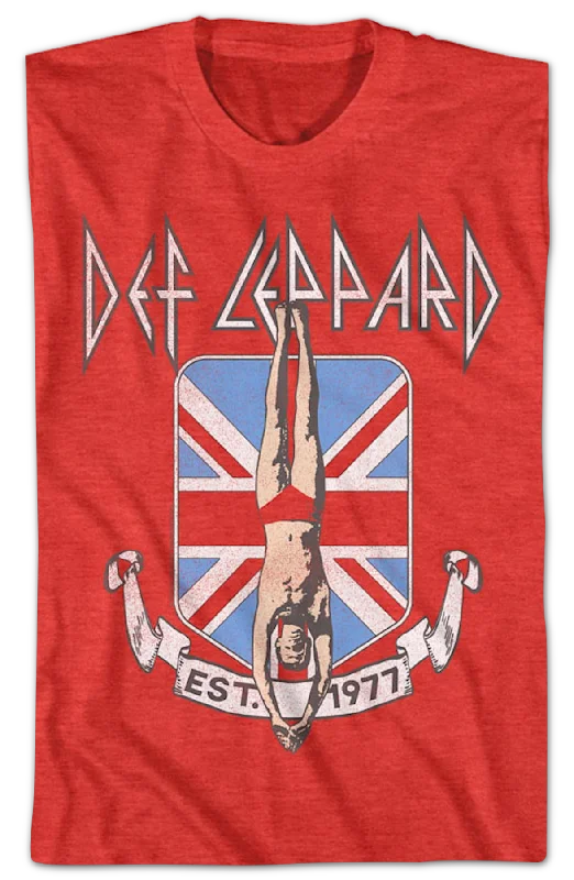 Red Est. 1977 Def Leppard T-Shirt