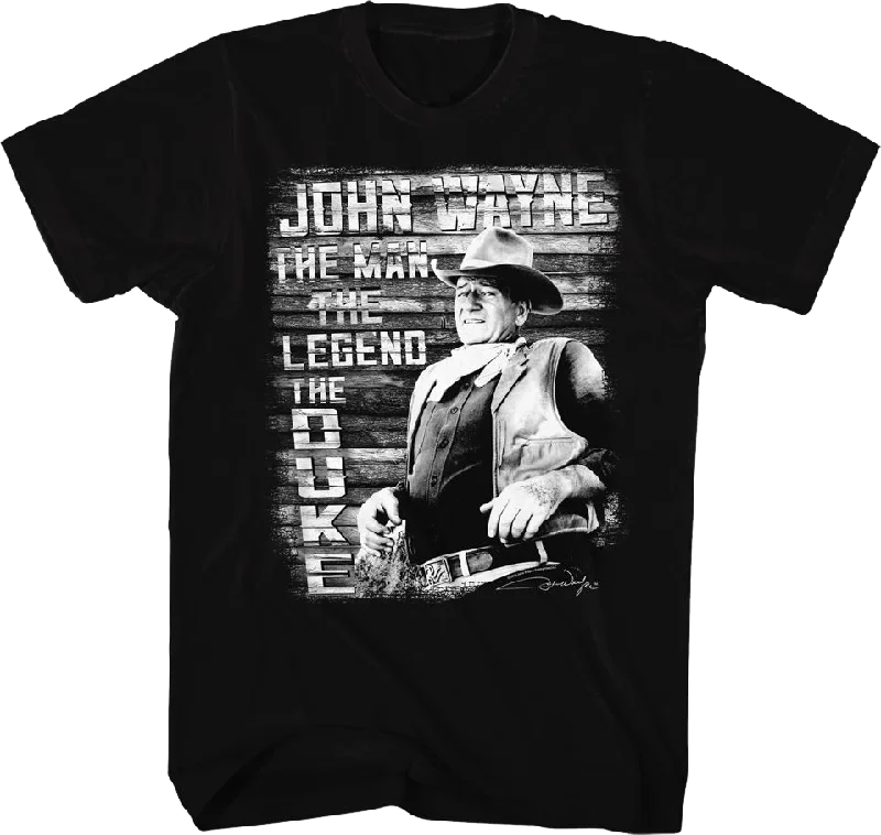 The Man The Legend The Duke John Wayne T-Shirt