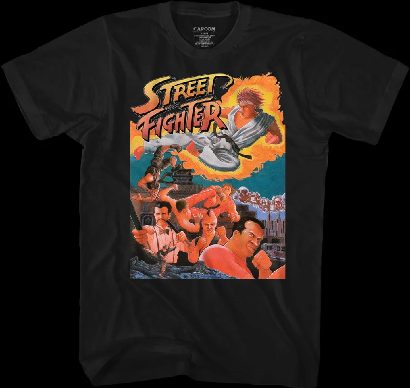 Arcade Flyer Street Fighter T-Shirt