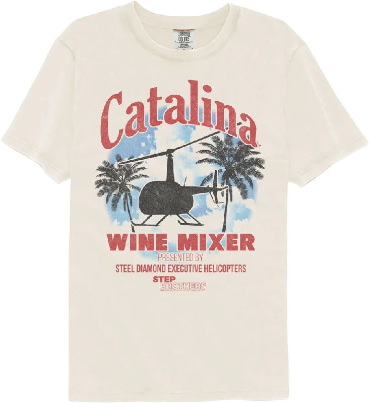 Catalina Wine Mixer Step Brothers Comfort Colors Brand T-Shirt