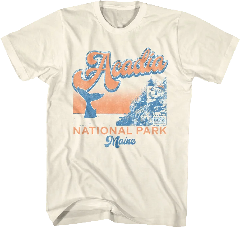 Postcard Acadia National Park T-Shirt