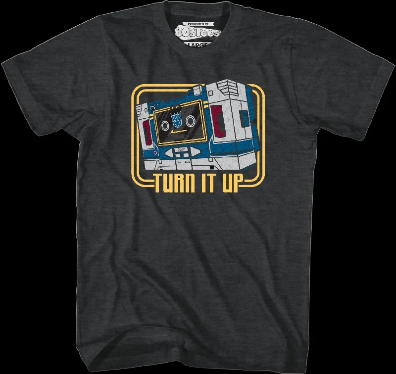 Soundwave Turn It Up Transformers T-Shirt