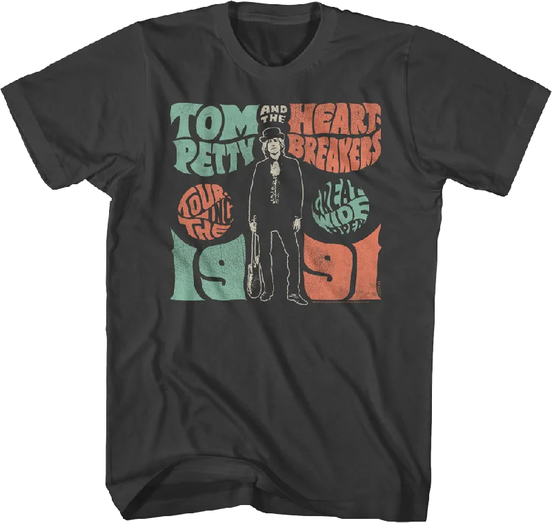 Touring The Great Wide Open Tom Petty And The Heartbreakers T-Shirt