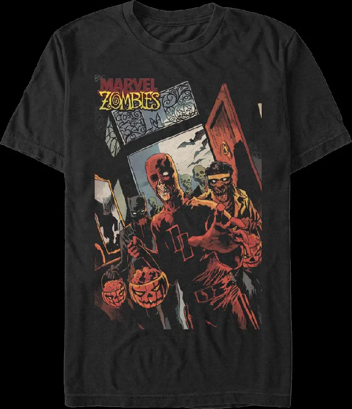 Zombies Halloween Marvel Comics T-Shirt