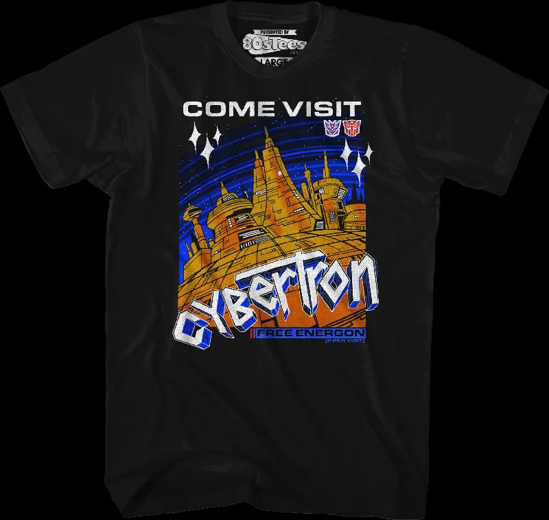 Come Visit Cybertron Transformers T-Shirt